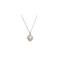 Collier Orelù Femme in Or blanc 374 - 374